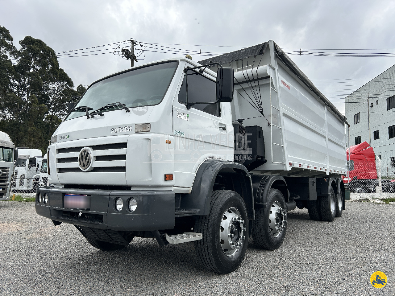 CAMINHAO VOLKSWAGEN VW 26260 Caçamba Basculante BiTruck 8x4 Linha Verde Caminhões e Máquinas CURITIBA PARANÁ PR